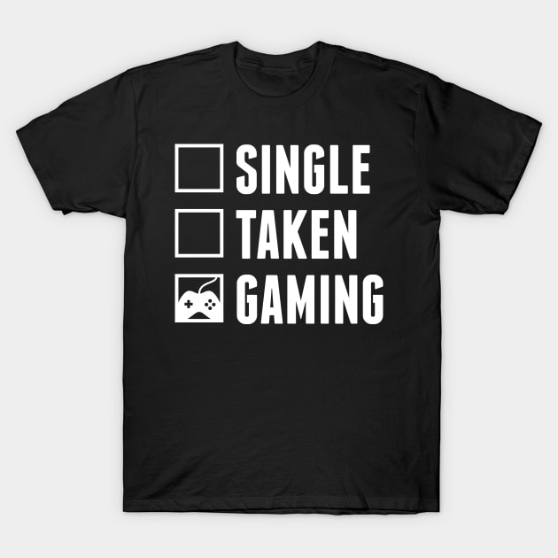 Single Taken Gaming T-Shirt by fromherotozero